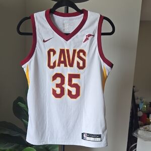 Nike Cavaliers Jersey White with Red and Yellow